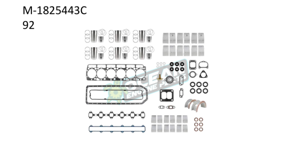 Navistar - M-1825443C92 | Navistar DT466 Inframe Rebuild Kit - Image 1