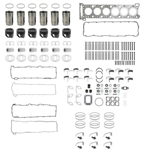 Interstate-McBee - DD15 Detroit Diesel Engine Inframe Overhaul Kit (Piston Kit A4720302317)