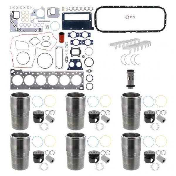 PAI - Engine kit Cummins ISX application Packed with 150mm APR Liners Packed without Rod Bearings