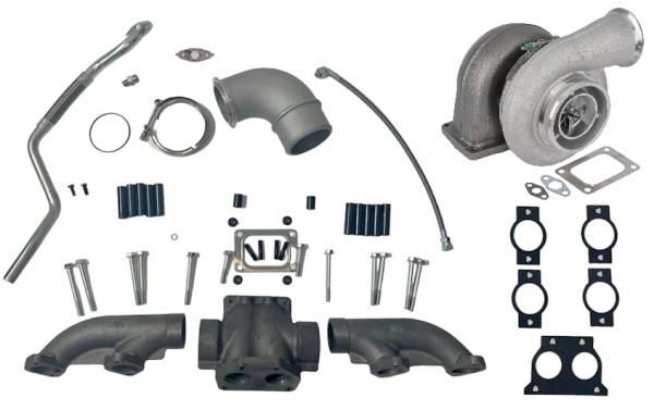 Cummins - ISXT6MANTC | Cummins ISX T6 Manifold Kit with Turbocharger