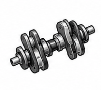 Caterpillar - 3406B - Crankshaft & Damper
