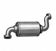 Caterpillar - 3406E - Exhaust System