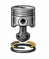 Caterpillar - 3512 - Piston and Rings
